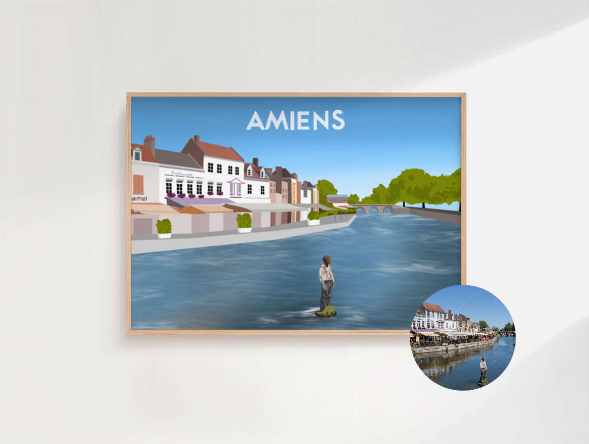 AFFICHE PERSONNALISEE PAYSAGE
