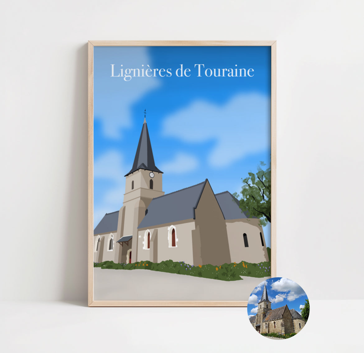 AFFICHE PERSONNALISEE PAYSAGE