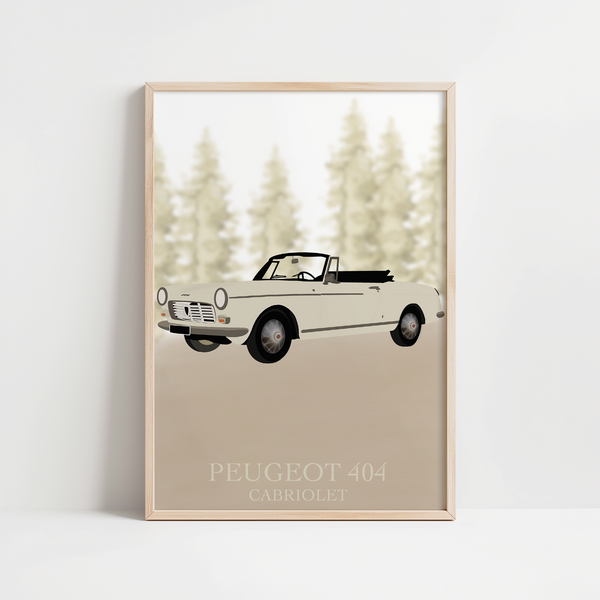 PEUGEOT 404 PAYSAGE