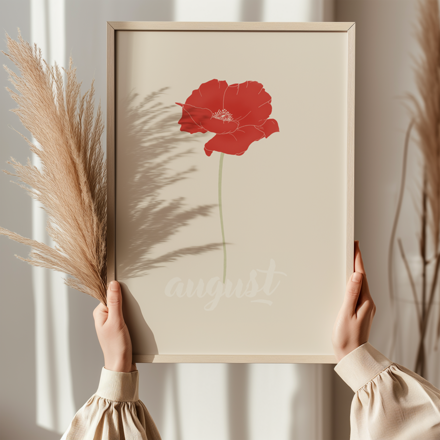 FLEURS DE NAISSANCES - AOUT