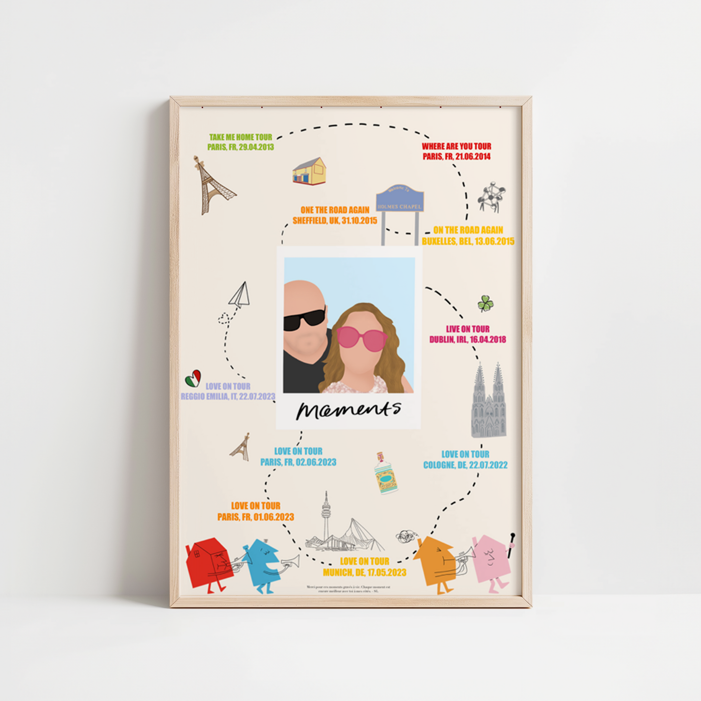 AFFICHE PERSONNALISEE - HISTOIRE