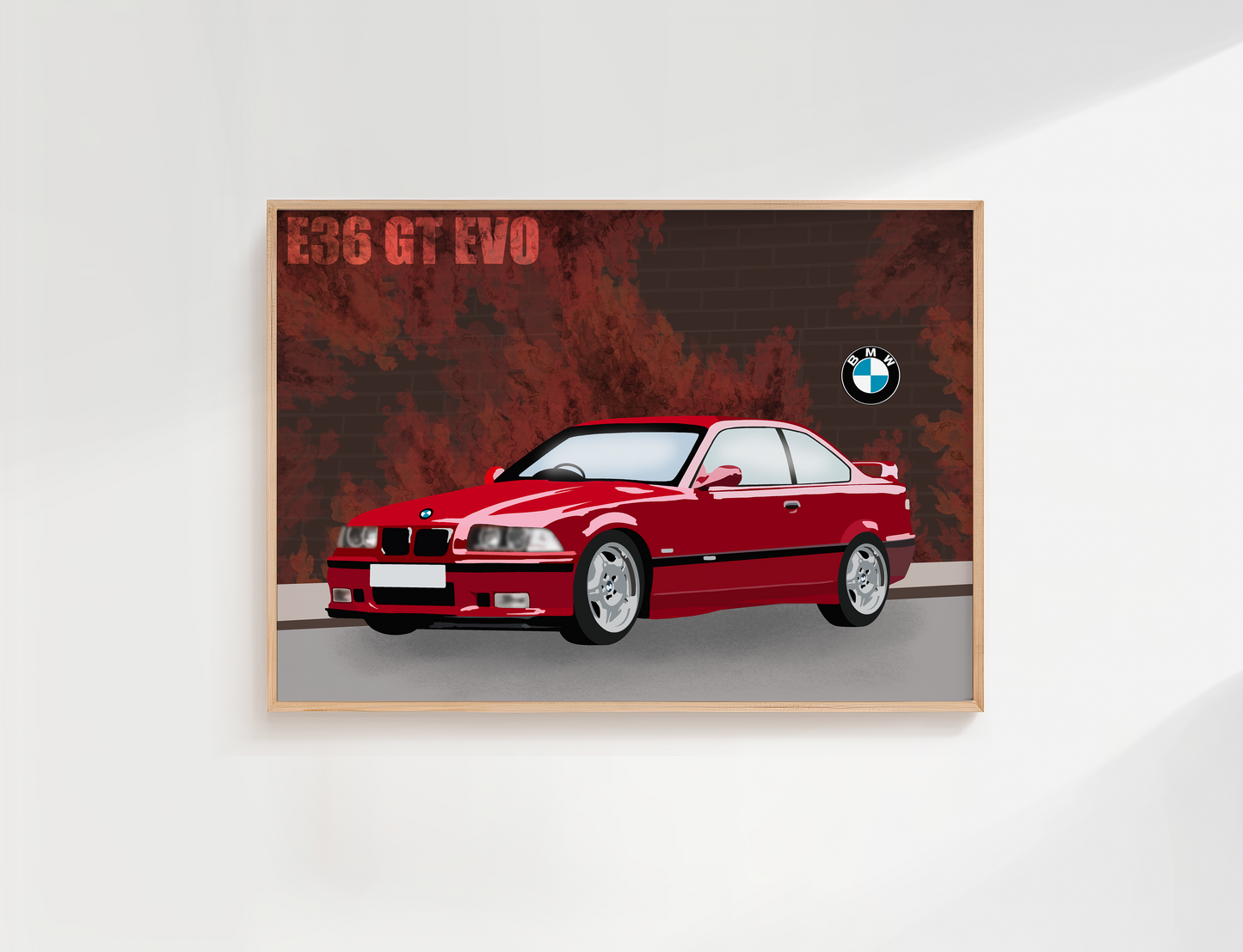 AFFICHE PERSONNALISEE VOITURE