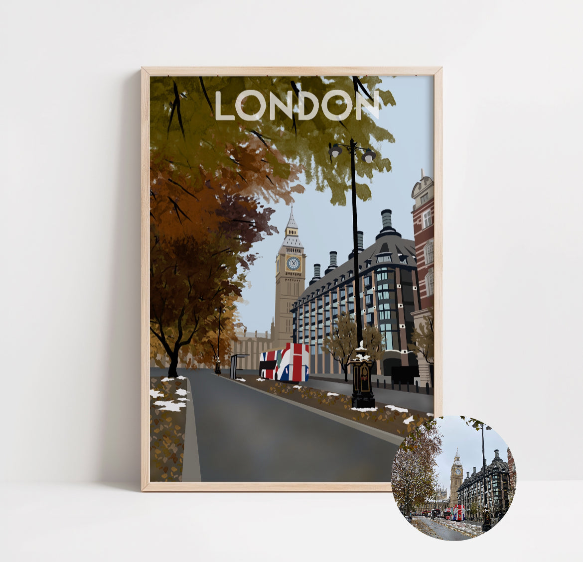 AFFICHE PERSONNALISEE PAYSAGE