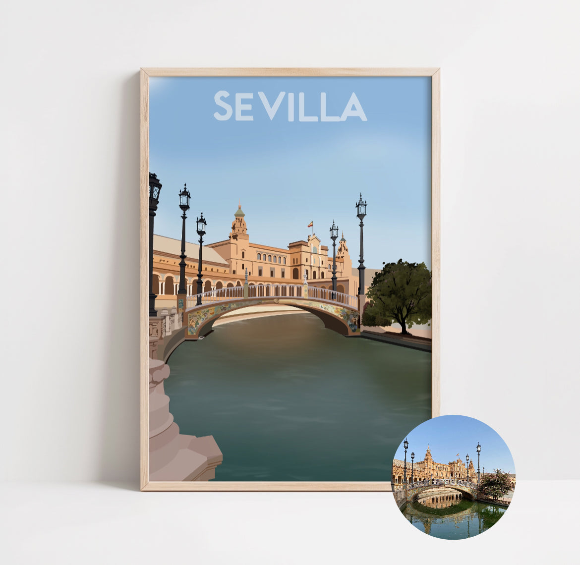 AFFICHE PERSONNALISEE PAYSAGE