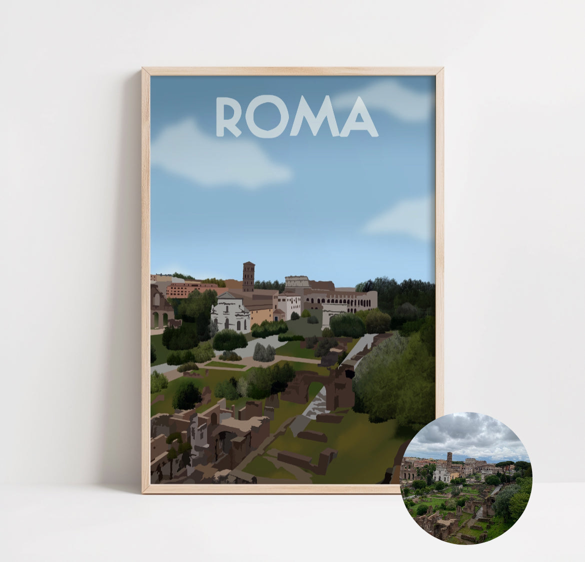 AFFICHE PERSONNALISEE PAYSAGE