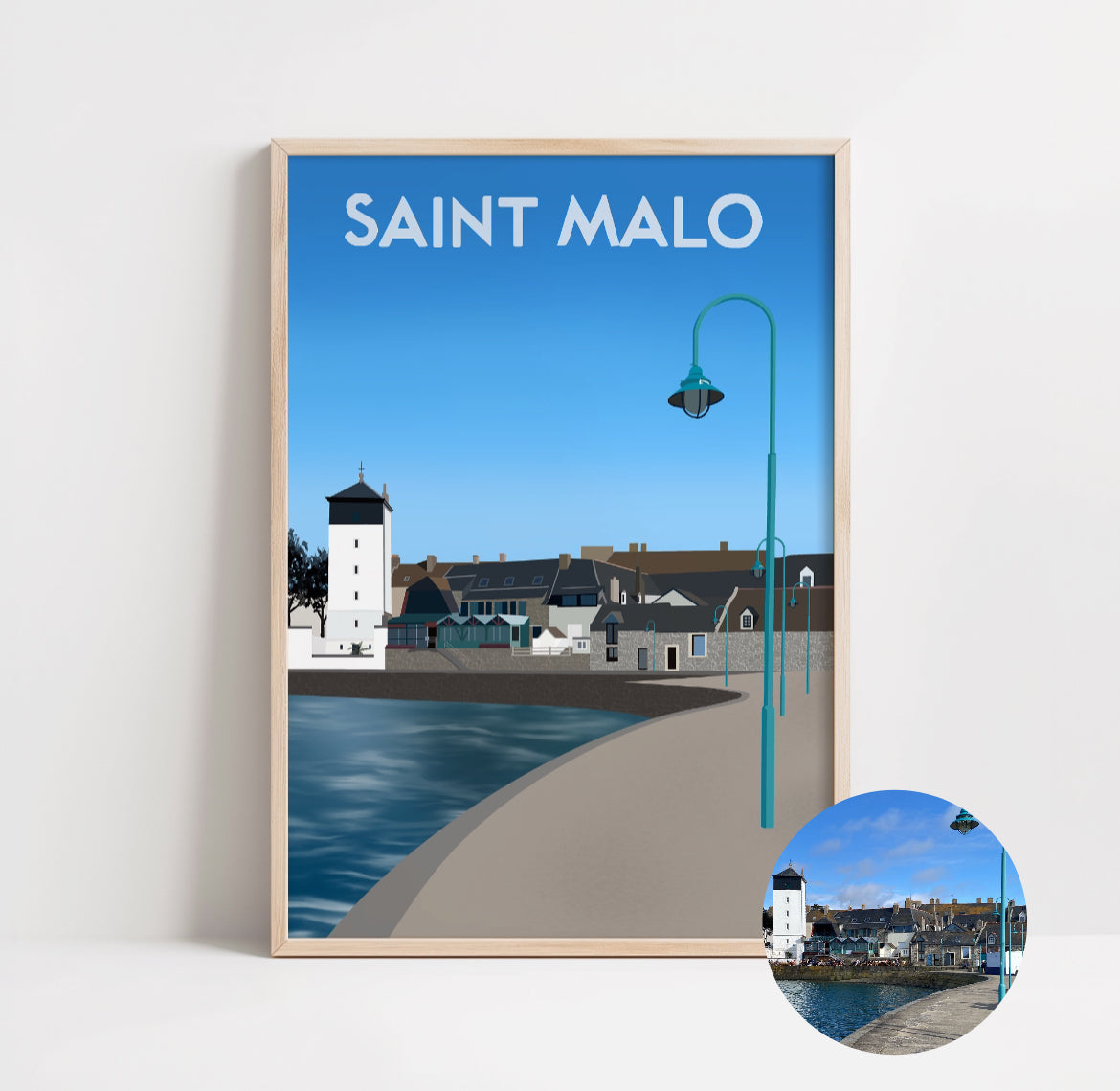 AFFICHE PERSONNALISEE PAYSAGE