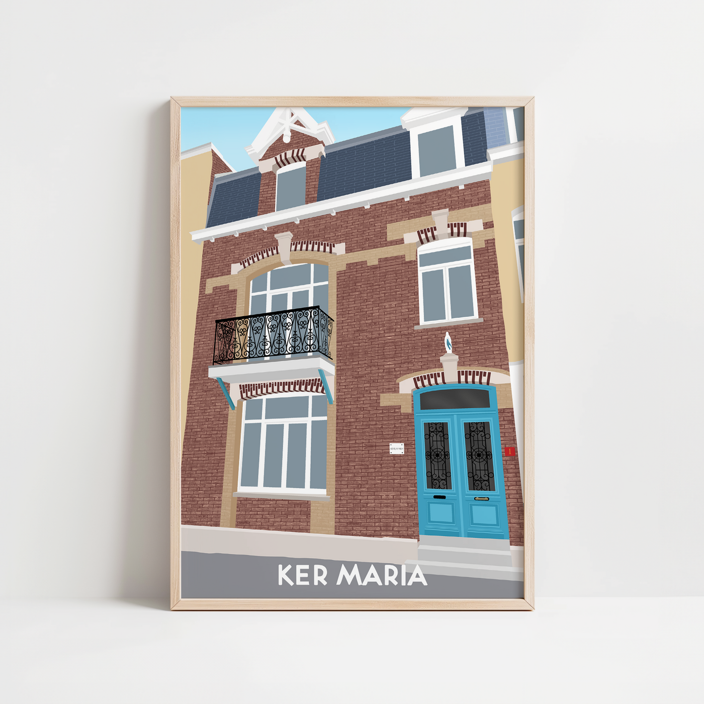AFFICHE PERSONNALISEE MAISON