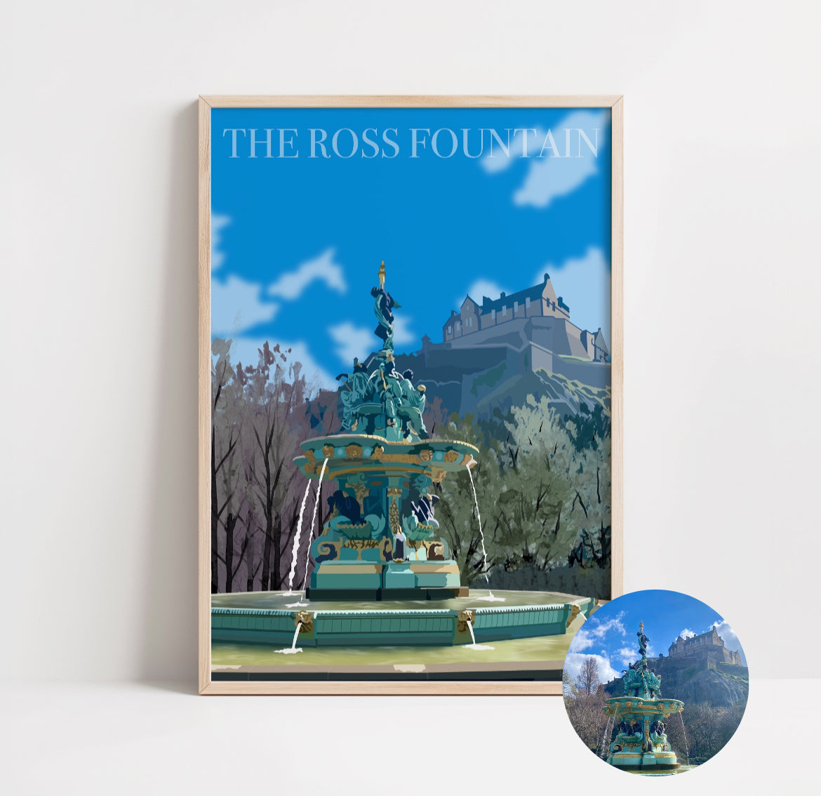 AFFICHE PERSONNALISEE PAYSAGE