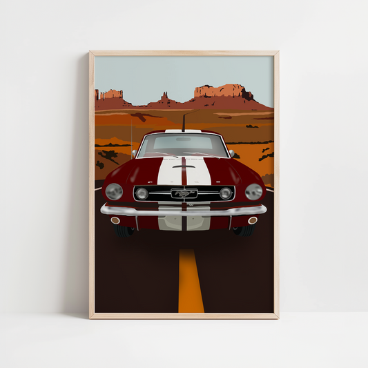 ICONS OF THE ROAD - MUSTANG