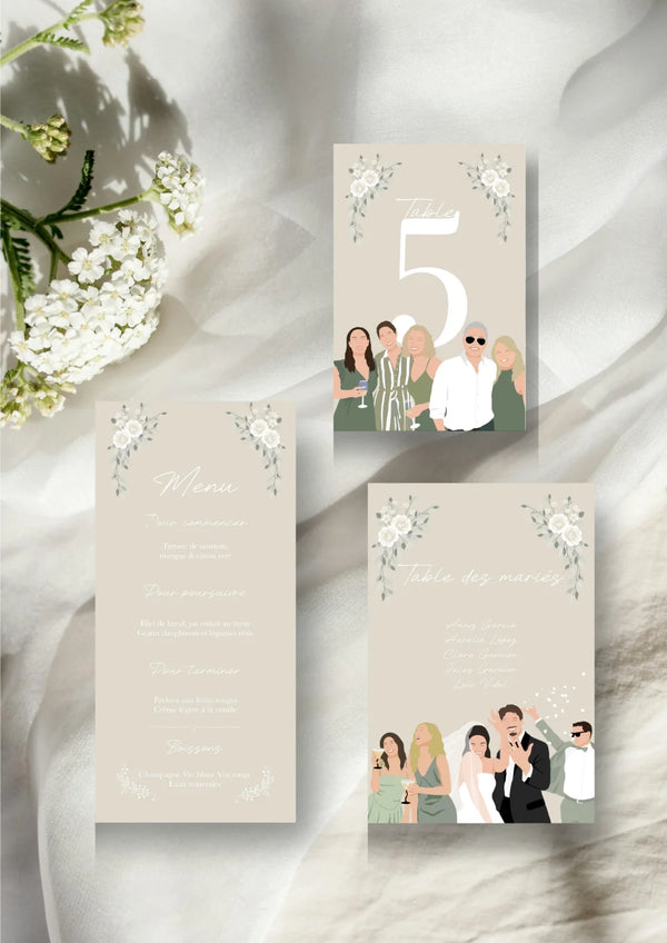 Ensemble de table