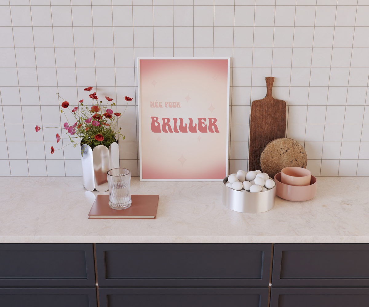 NEE POUR BRILLER ROSE