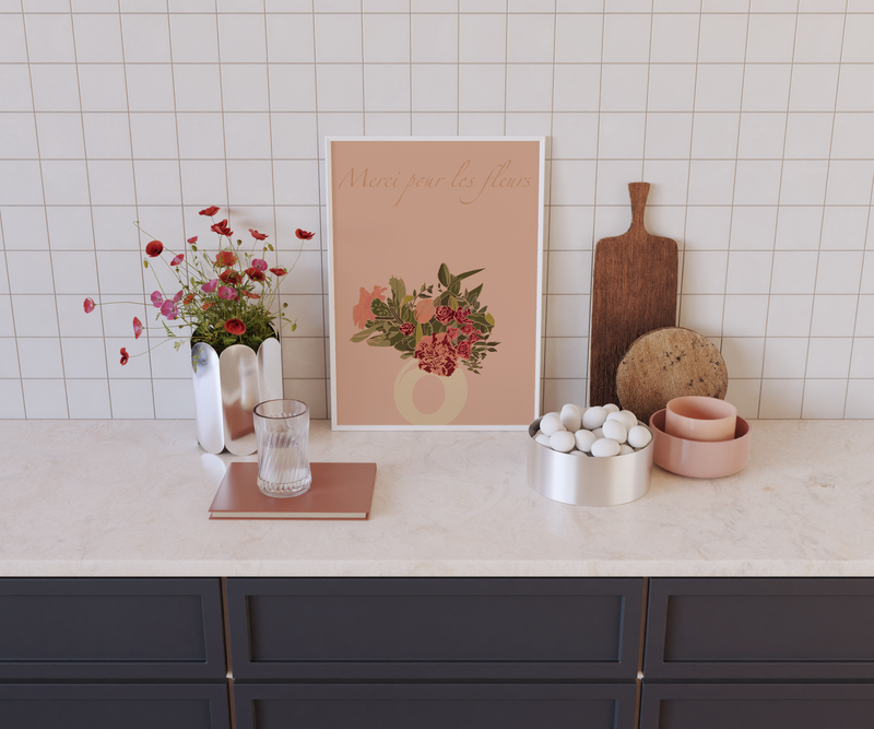 MERCI POUR LES FLEURS