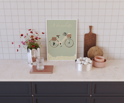 LE MARCHE DES SOUVENIRS - A BICYCLETTE
