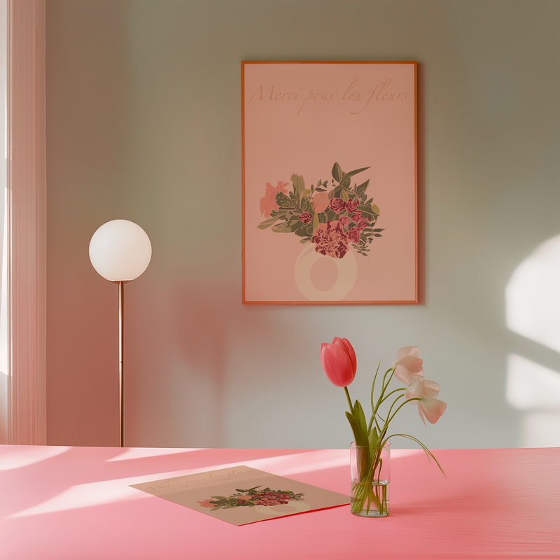 MERCI POUR LES FLEURS