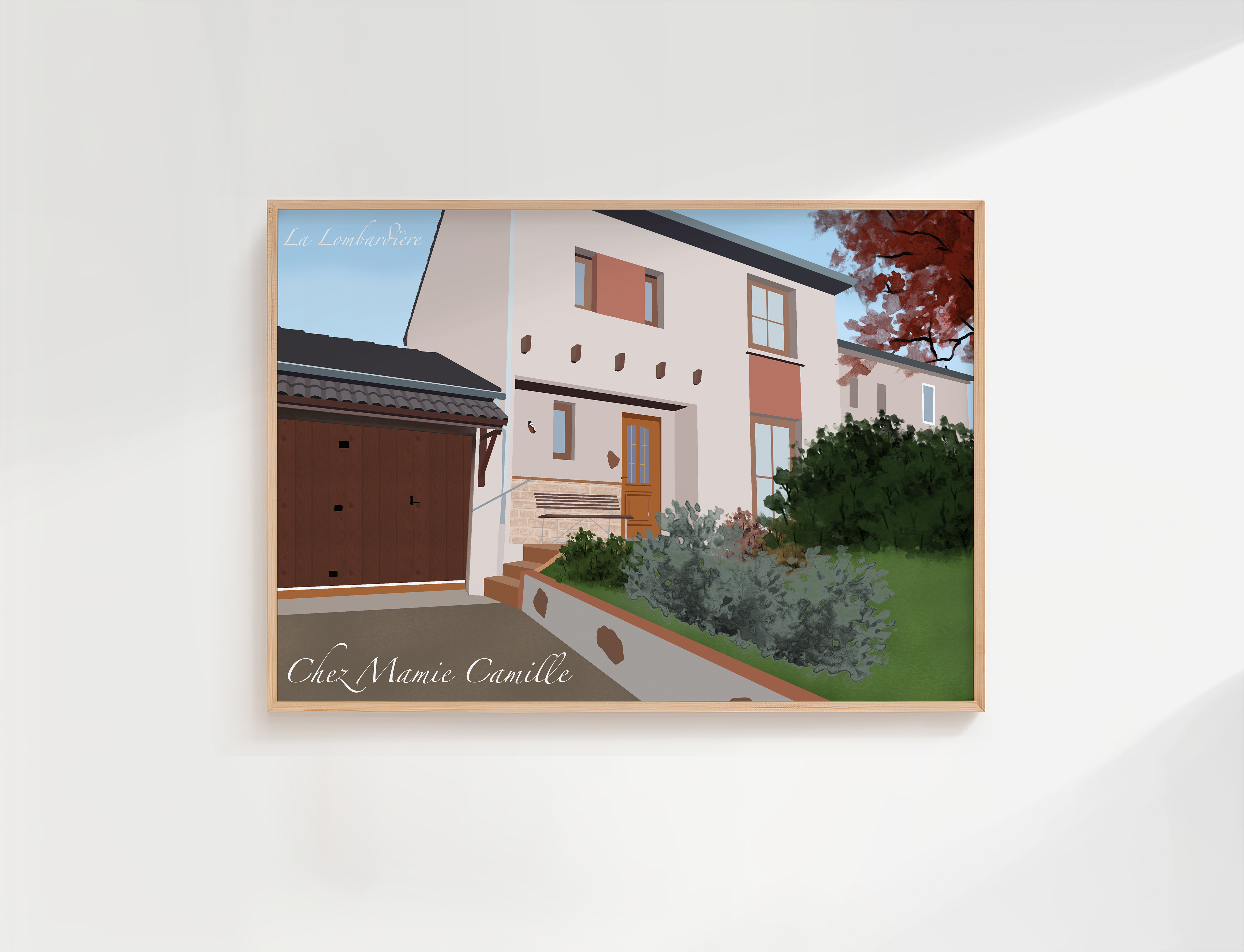 AFFICHE PERSONNALISEE MAISON
