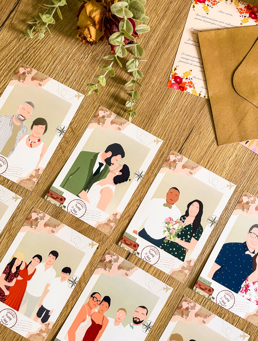 Mariage - Thème voyage — exemple 16