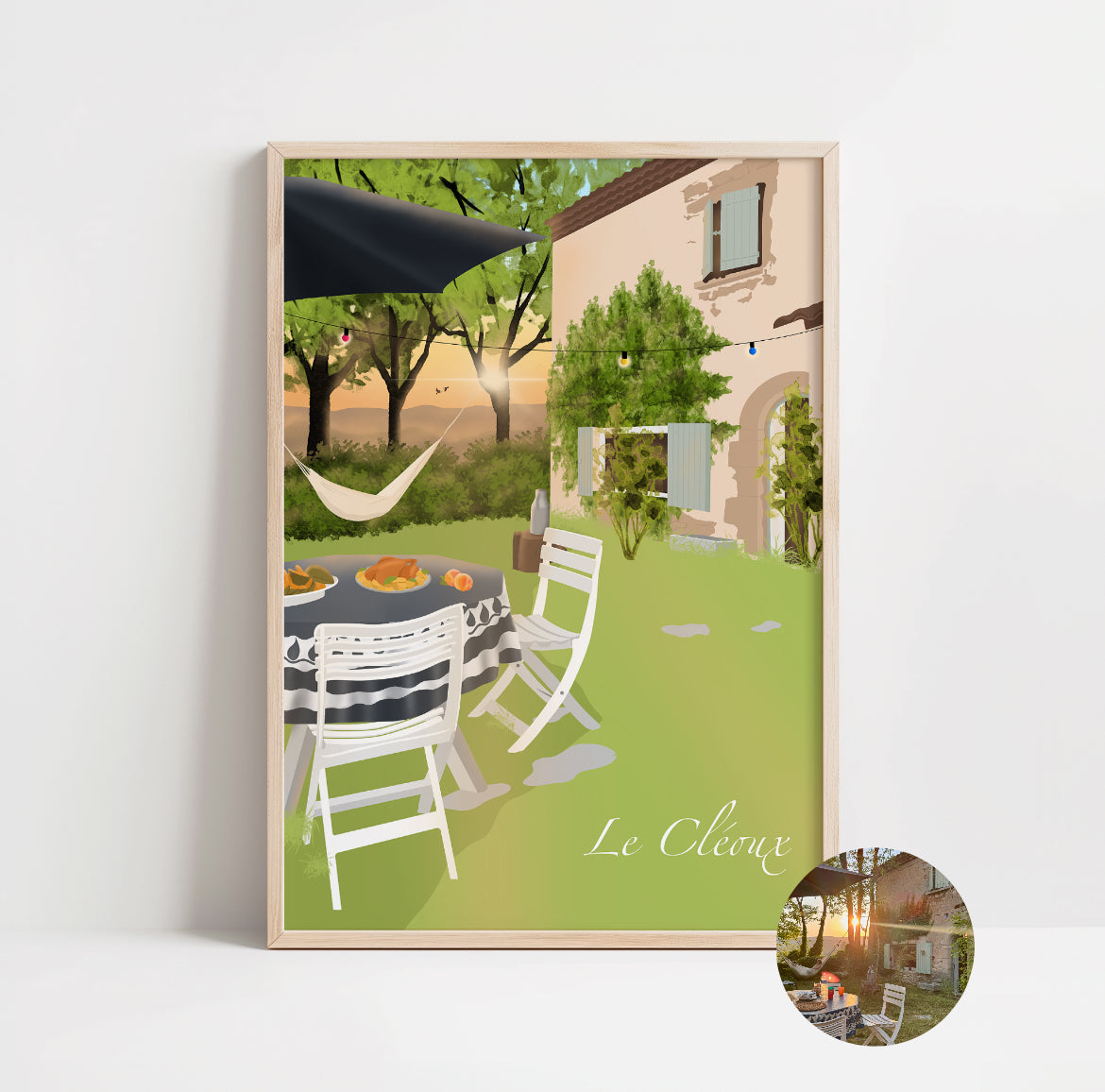AFFICHE PERSONNALISEE MAISON