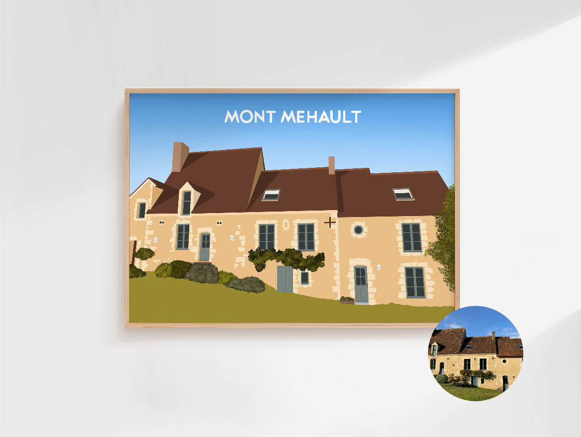 AFFICHE PERSONNALISEE MAISON