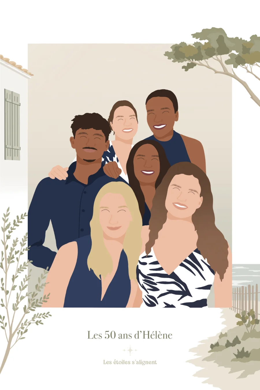Anniversaire - Thème Ile de Ré chic — exemple 10