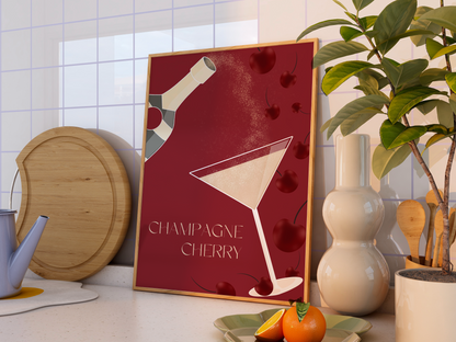 COCKTAIL - CHAMPAGNE CHERRY