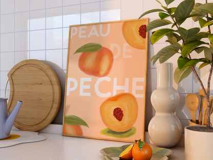 SALADE DE FRUITS - PEAU DE PECHE