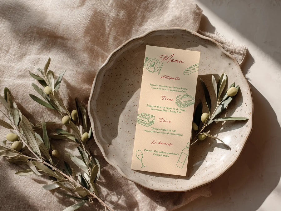 Menu — exemple 3