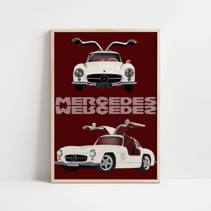 ICONS OF THE ROAD - MERCEDES 300 SL
