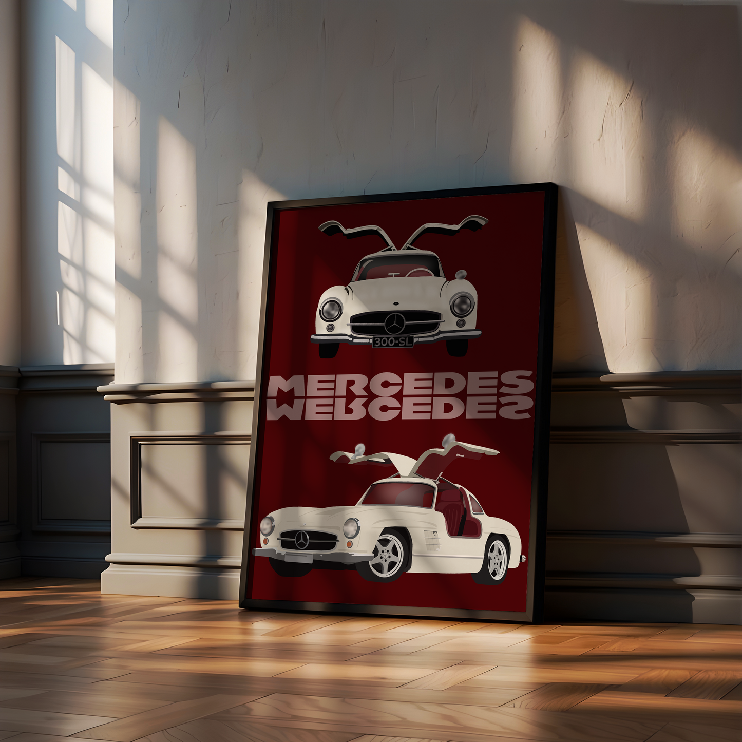 ICONS OF THE ROAD - MERCEDES 300 SL