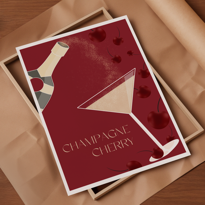 COCKTAIL - CHAMPAGNE CHERRY