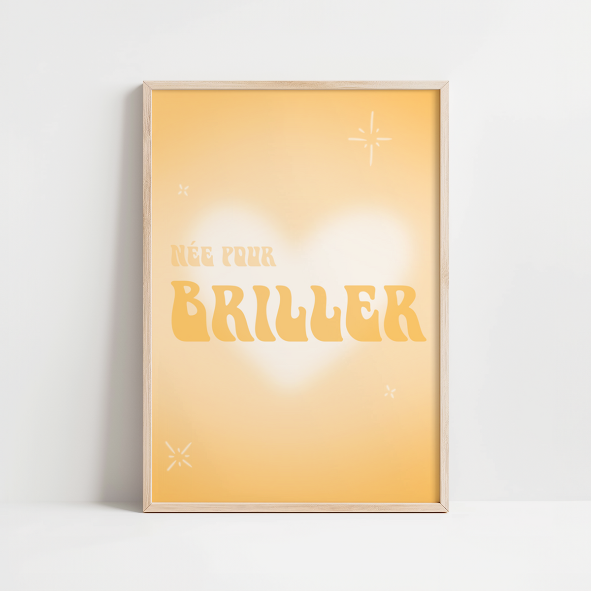 NEE POUR BRILLER JAUNE