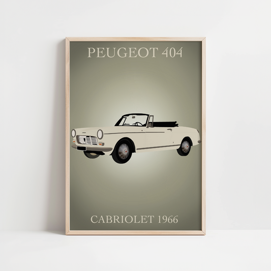 ICONS OF THE ROAD - PEUGEOT 404