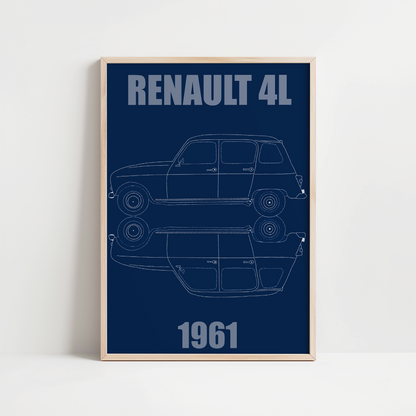 ICONS OF THE ROAD - RENAULT 4L