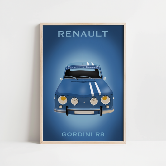 ICONS OF THE ROAD - RENAULT GORDINI R8