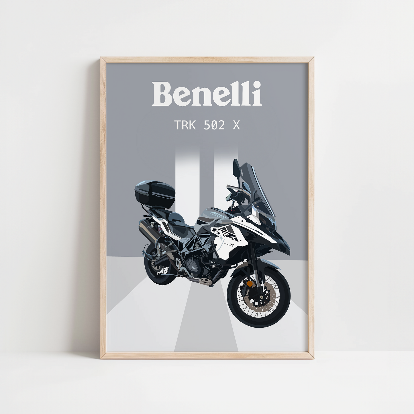 AFFICHE PERSONNALISEE MOTO