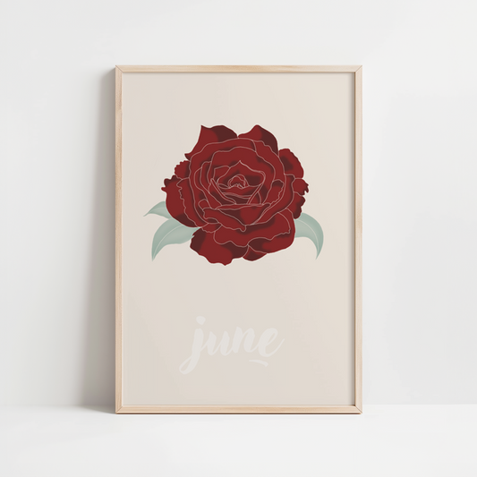 FLEURS DE NAISSANCES - JUIN