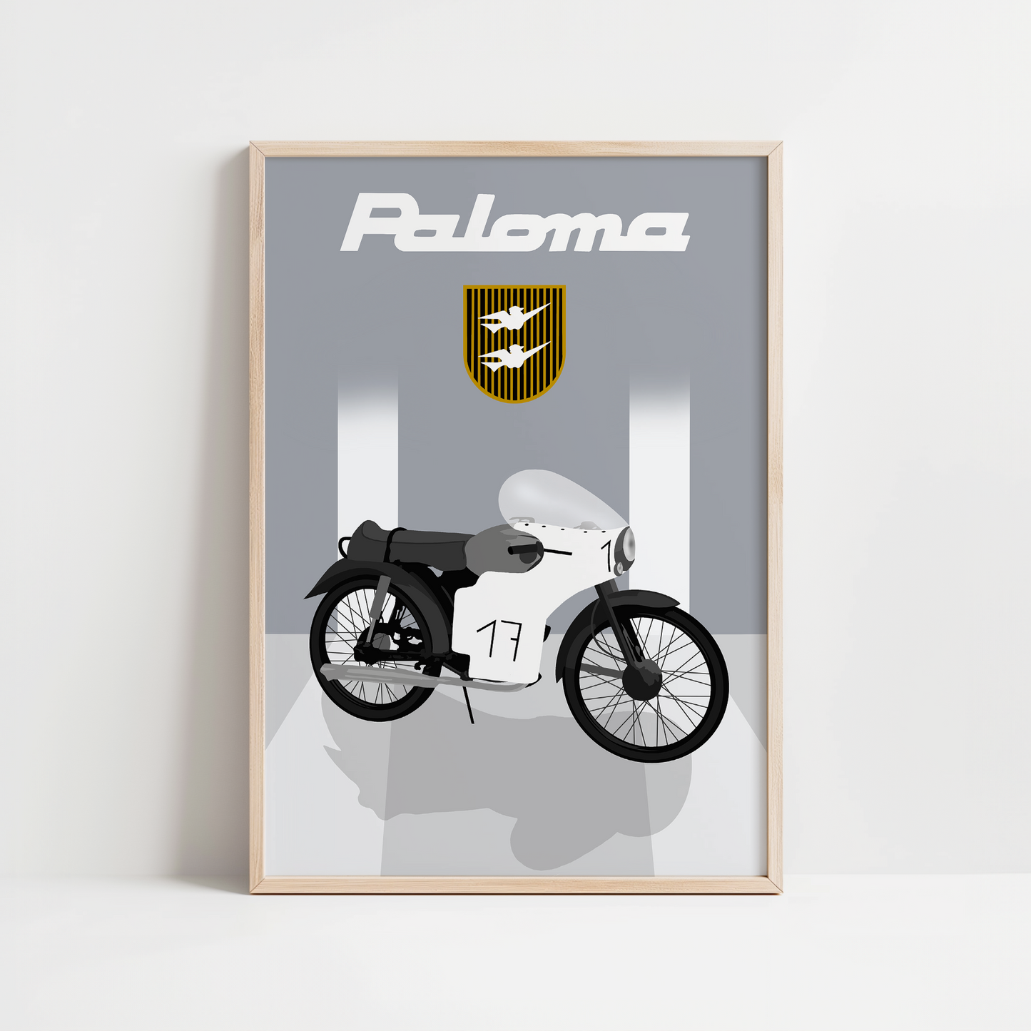 AFFICHE PERSONNALISEE MOTO