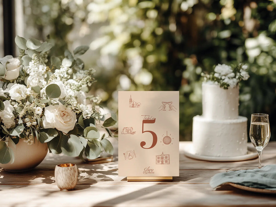 Numéro de table — exemple 10