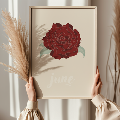 FLEURS DE NAISSANCES - JUIN