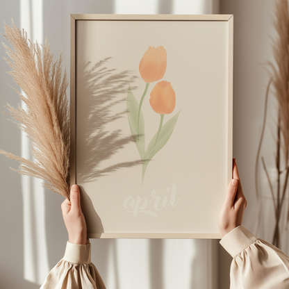 FLEURS DE NAISSANCES - AVRIL