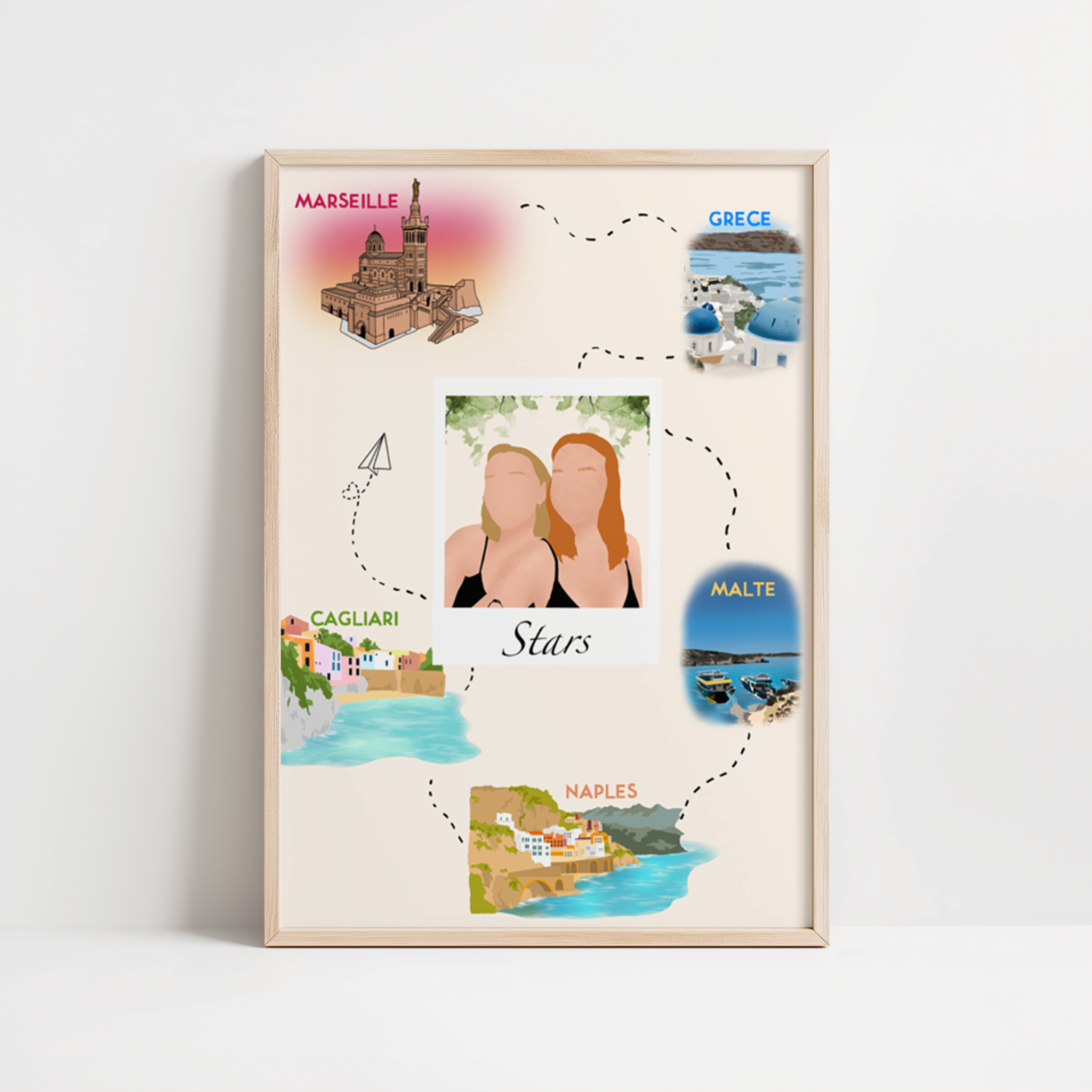 AFFICHE PERSONNALISEE - HISTOIRE