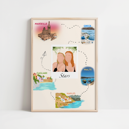 AFFICHE PERSONNALISEE - HISTOIRE