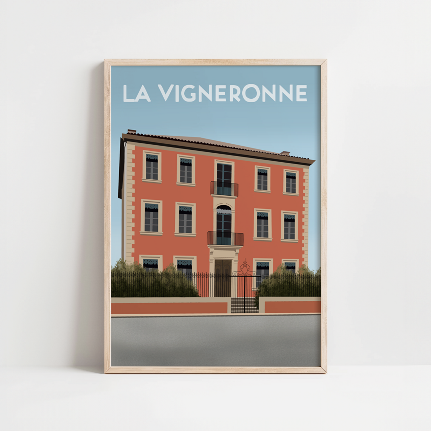 AFFICHE PERSONNALISEE MAISON