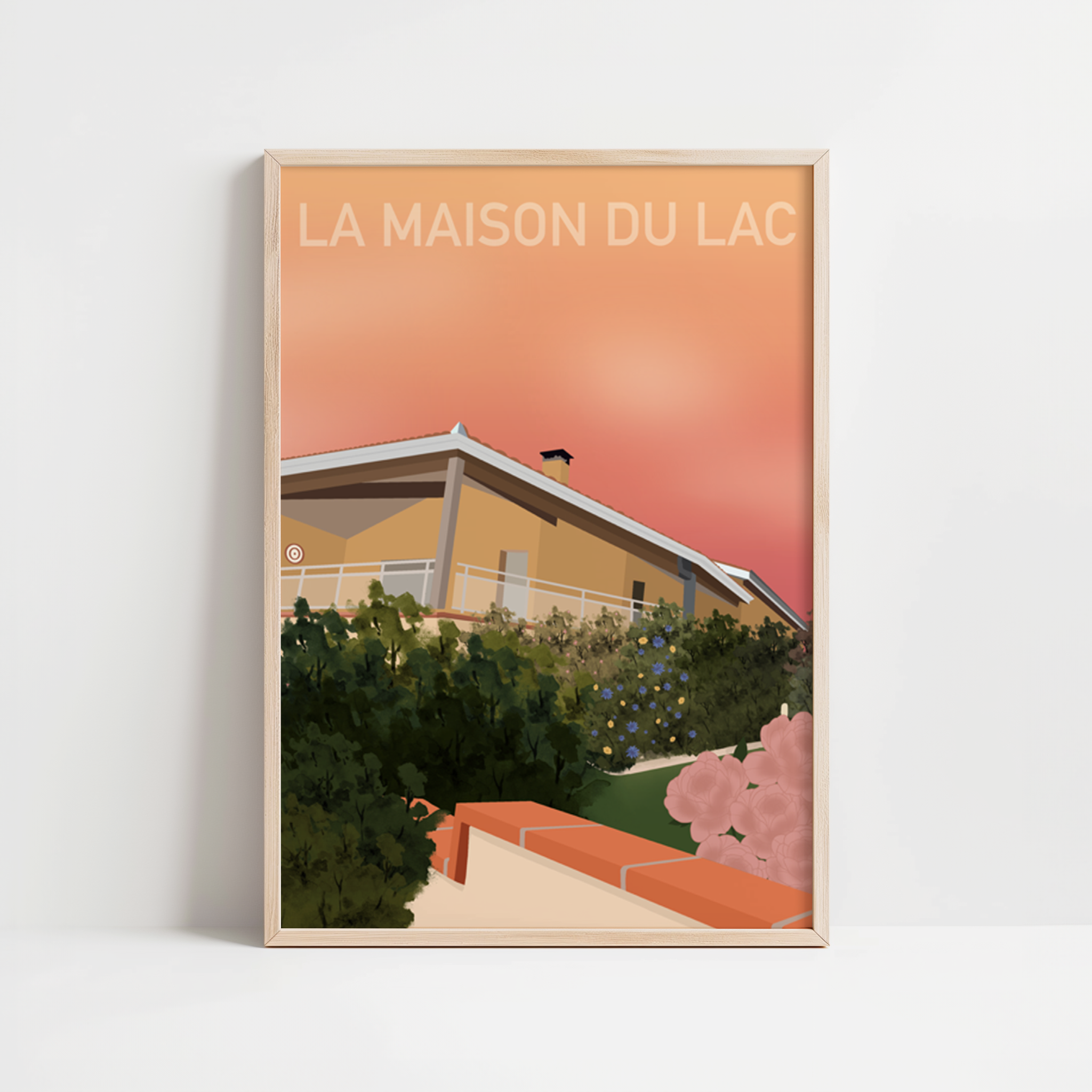 AFFICHE PERSONNALISEE MAISON