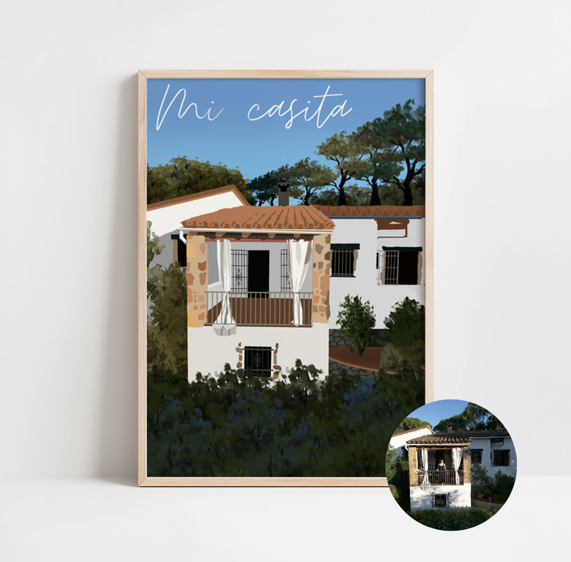 AFFICHE PERSONNALISEE MAISON