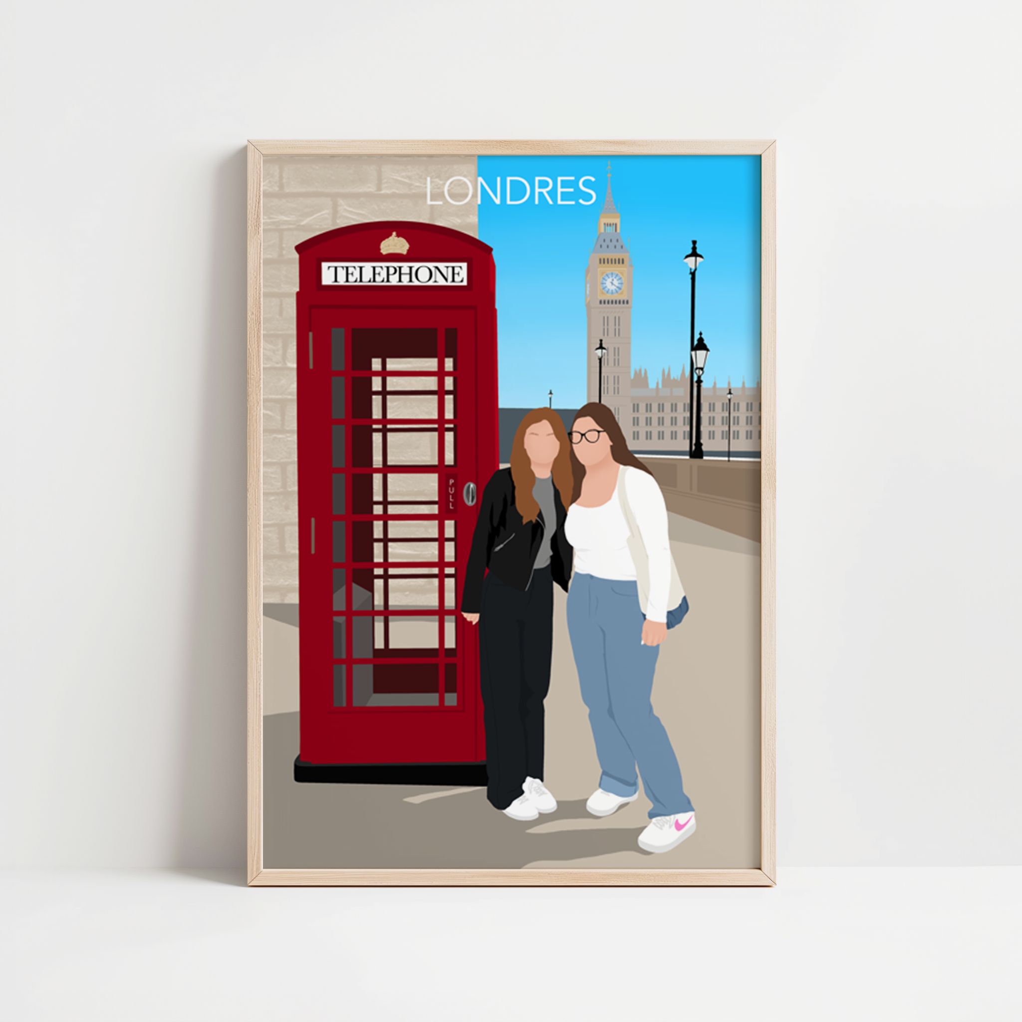 AFFICHE PERSONNALISEE - SILHOUETTE