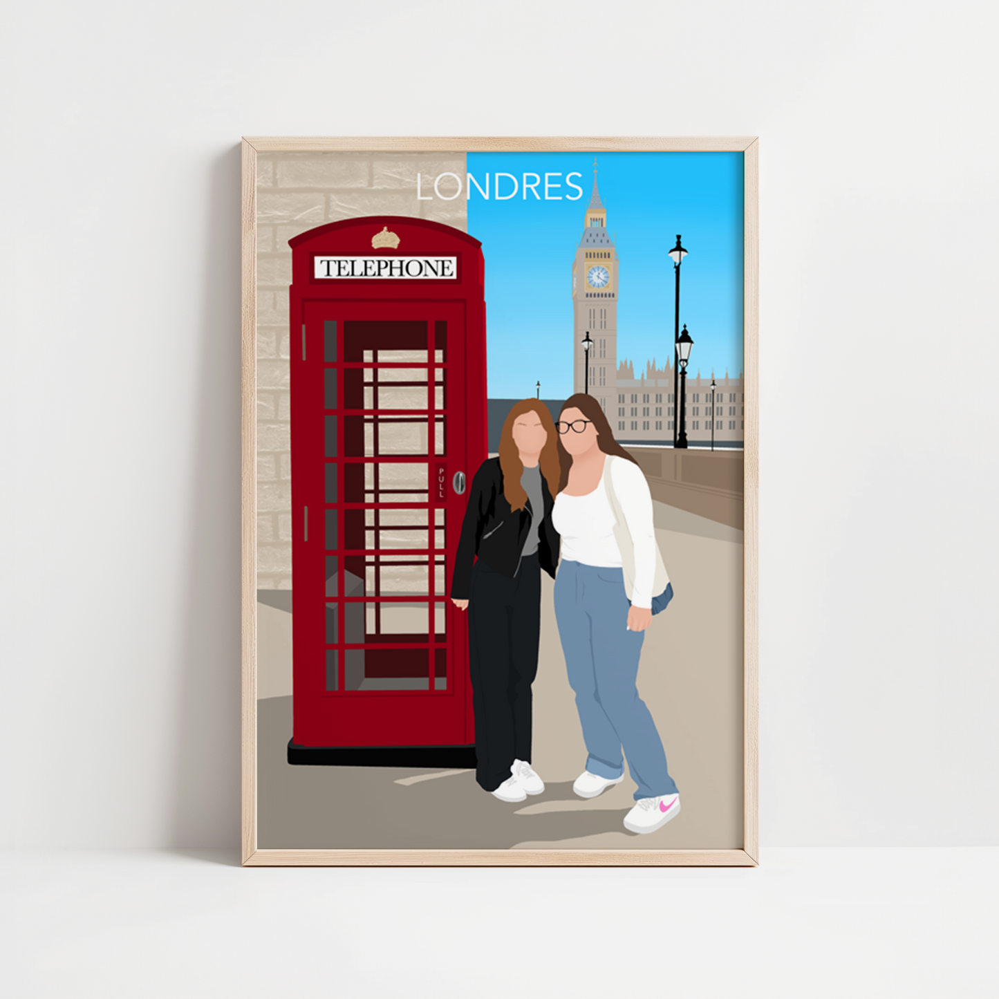 AFFICHE PERSONNALISEE - SILHOUETTE