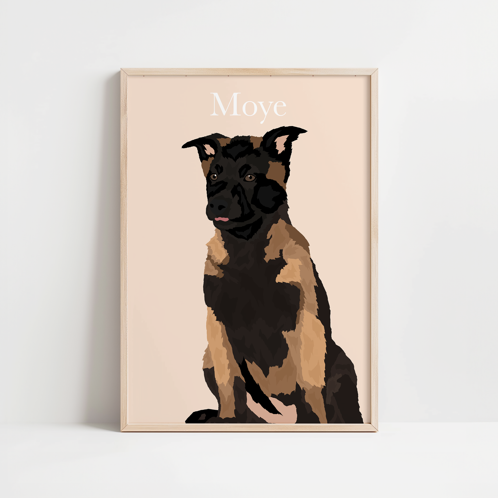 AFFICHE PERSONNALISEE ANIMAUX