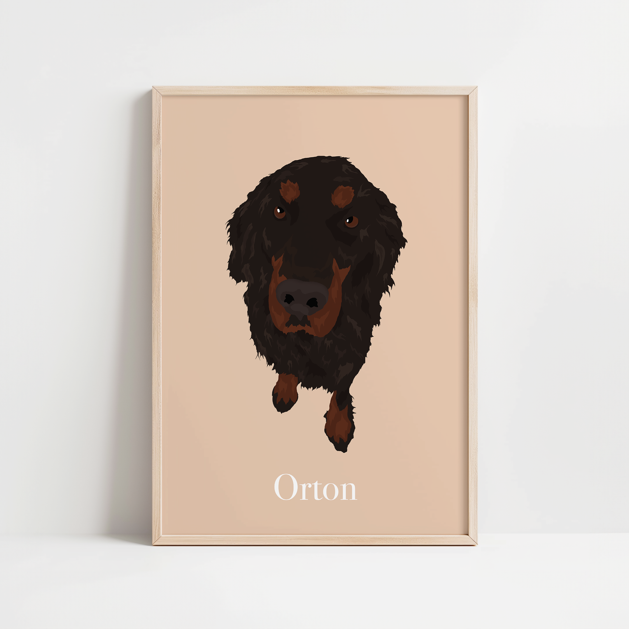 AFFICHE PERSONNALISEE ANIMAUX