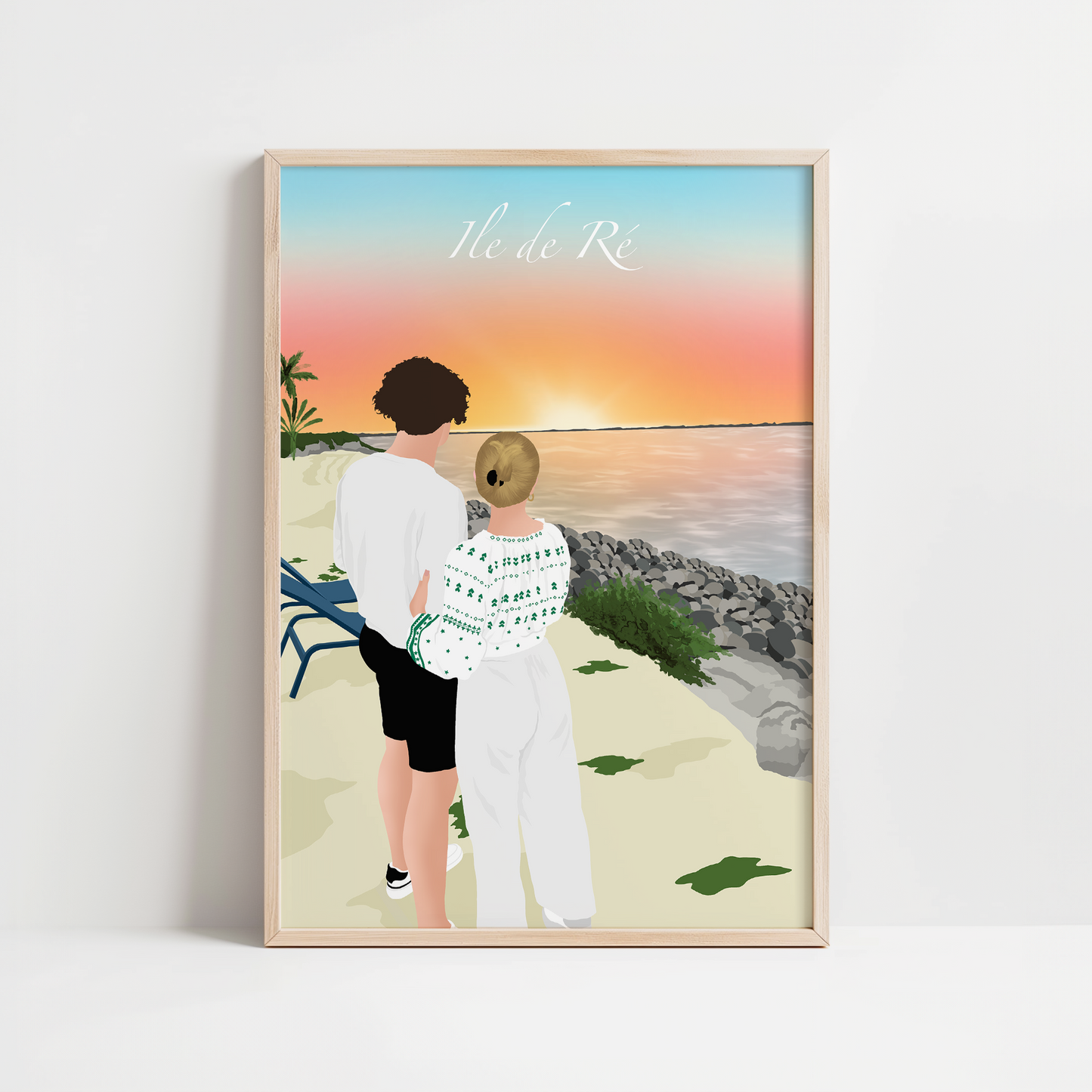 AFFICHE PERSONNALISEE - SILHOUETTE (sans visage)