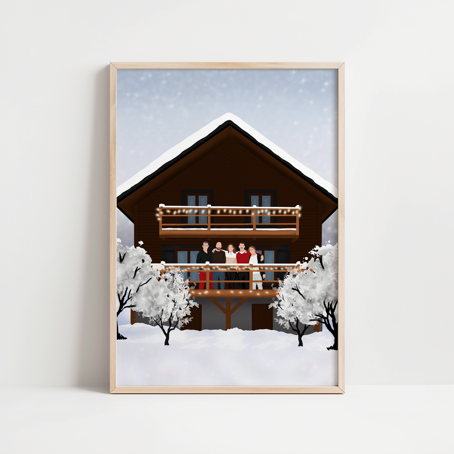 AFFICHE PERSONNALISEE - SILHOUETTE (sans visage)